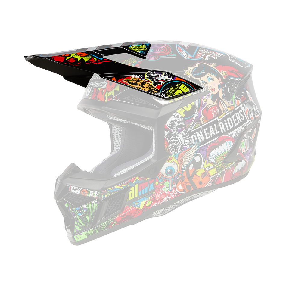 Visière de rechange pour casque 3SRS Crank