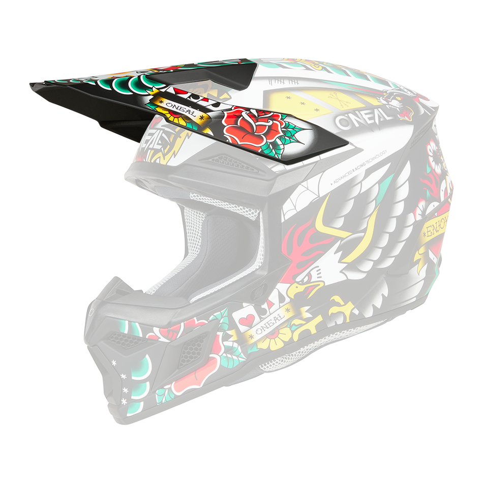 Visière de rechange pour casque 3SRS Inked