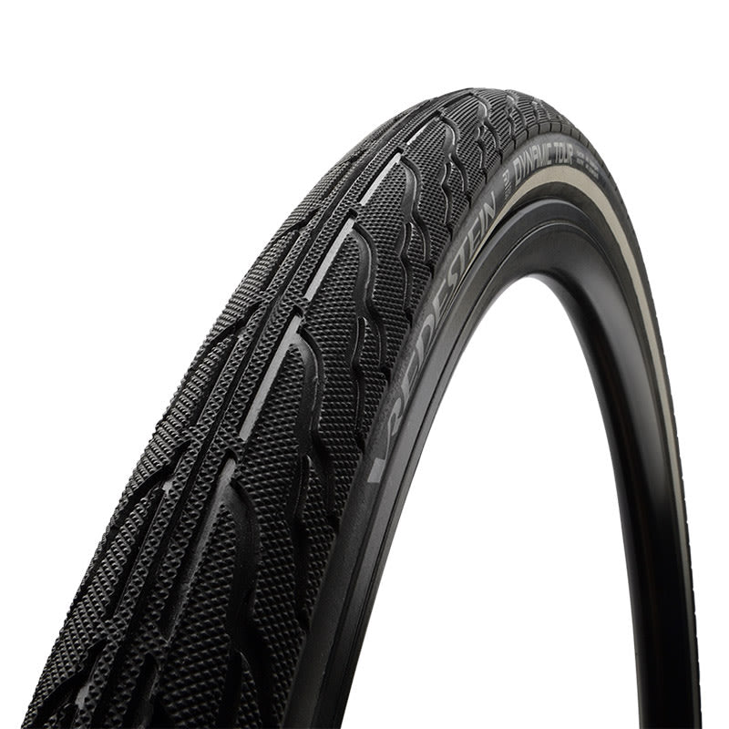 Reifen 26x1,3/8 DYNAMIC TOUR 30TPI Hart Schwarz/Reflex 1mm