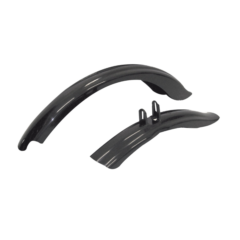 Parafango Junior 20" MTB in Plastica Nero (Coppia)