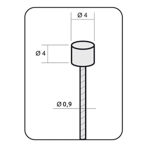 Elvedes - Schaltzugkabel Slim Kopf (4x4 mm)