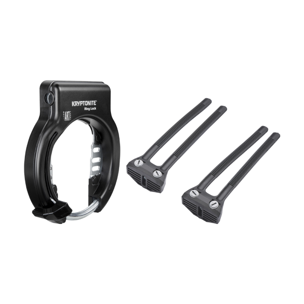 Kryptonite - Cadenas à arceau pour cadre RING LOCK (montage colliers flexible mount)