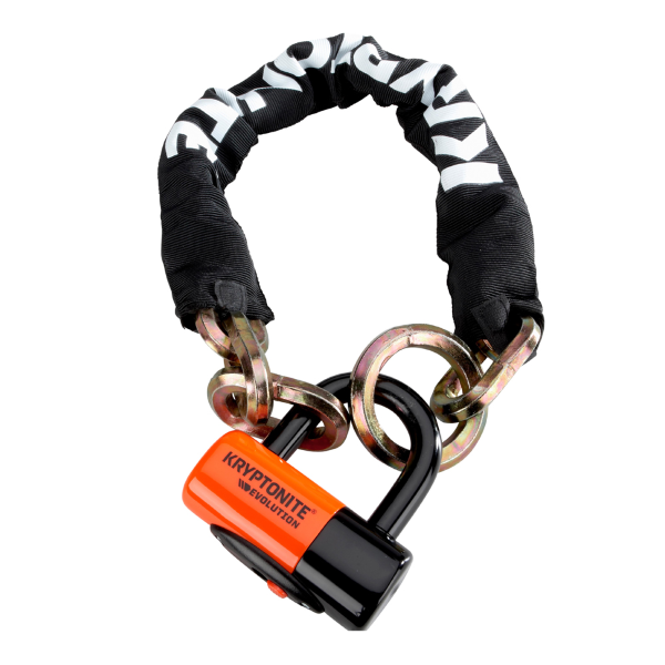 Kryptonite - Chaîne NEW YORK NOOSE 1275 et cadenas EVOLUTION SERIES 4