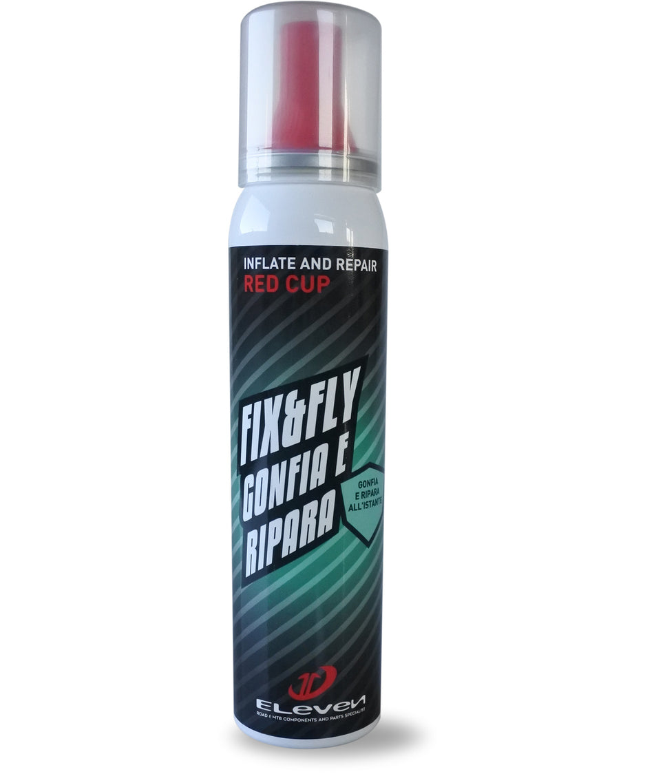 Gonfia e Ripara Eleven Fix e Fly Tappo Rosso 100ml