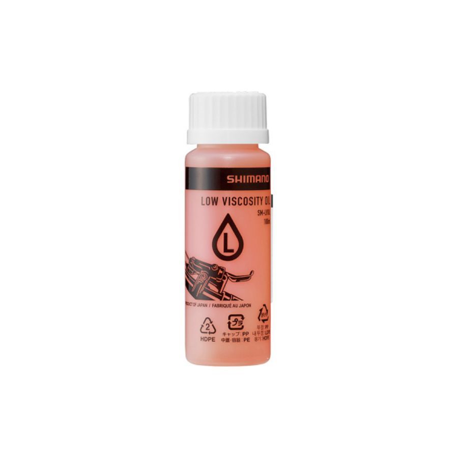 Shimano Mineralöl für Bremsen Niedrige Viskosität 100ml